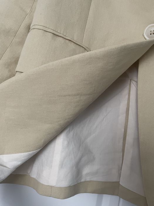 Ленено сако Massimo Dutti