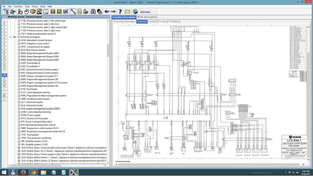Pachet diagnoza Scania SDP3 2.69.1 XCOM 2.54 Multi 05.2025 SOPS editor