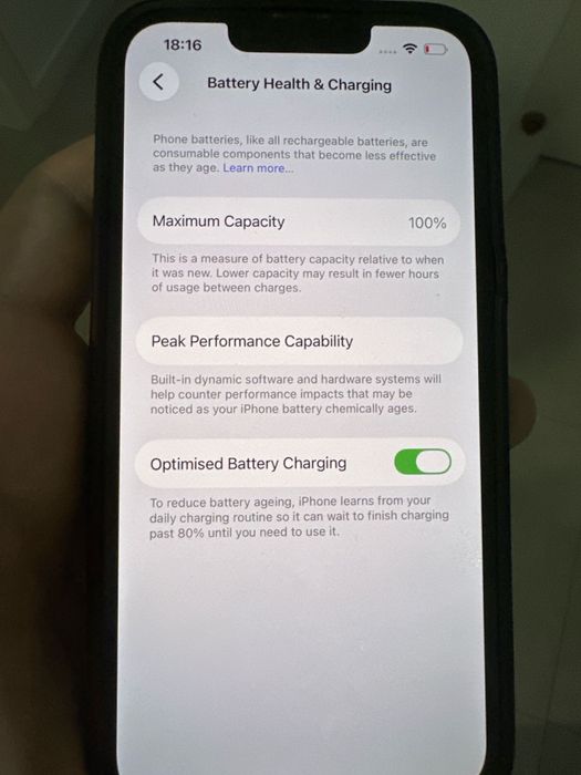 iPhone 13, 256 GB, baterie 100%, liber de cont