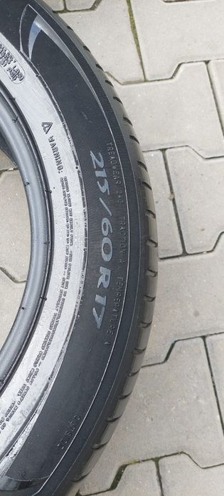 Vând Cauciucuri Michelin de vara 215/60/17 tot setul  300 lei!