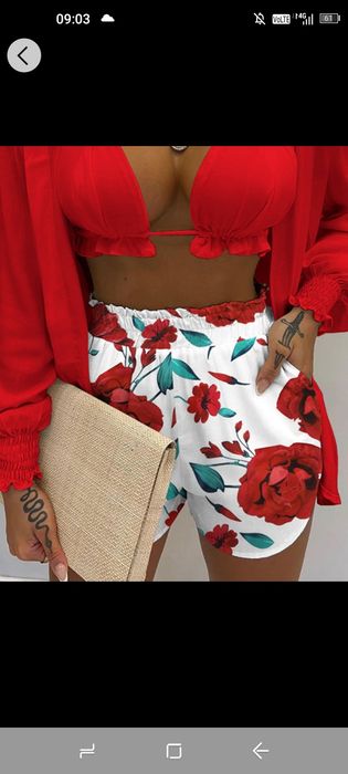 Set compleu cu trandafiri