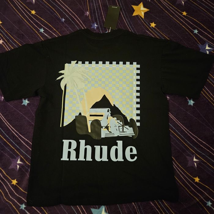 Tricou Rhude negru marimea S