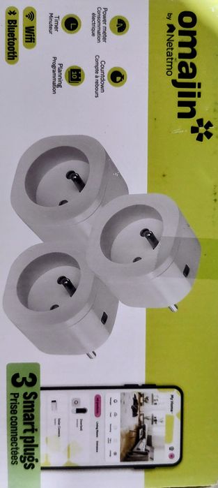 OMAJIN de la Netatmo, Set de 3  prize inteligente, Wifi, Blietooth