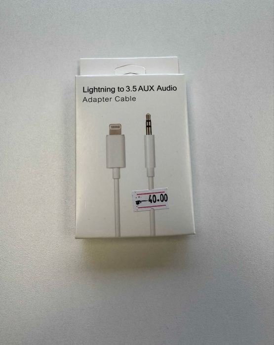 Cablu Auxiliar Jack 3.5 mm - Lightning