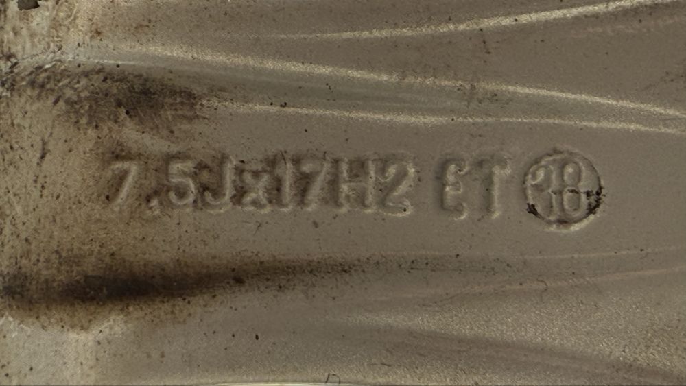 Jante Platin R17 5x112 gama VAG