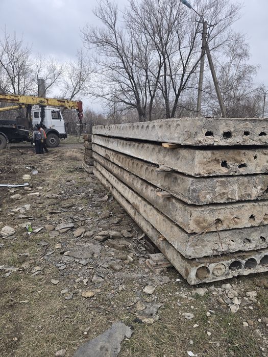 Плиты перекрытия 63×1,2