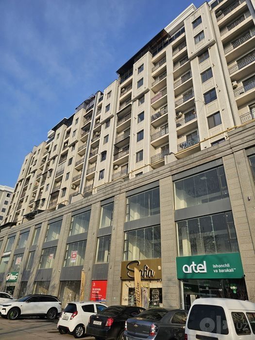 Аренда 1 ком. Евро квартира 45 м² Сергели Резиденс (МАШИНА БАЗАР)