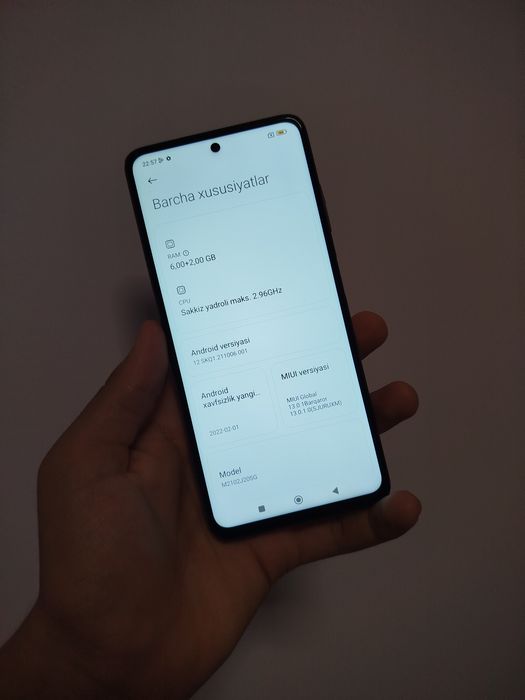 Poco x3 pro 8/128gb ideal sotiladi Продаю поко х3 про 8/128гб идеальны