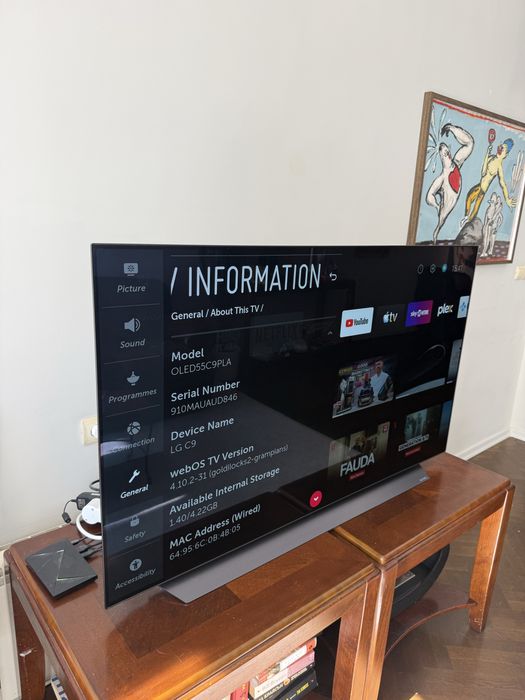 Телевизор LG OLED C9 55”