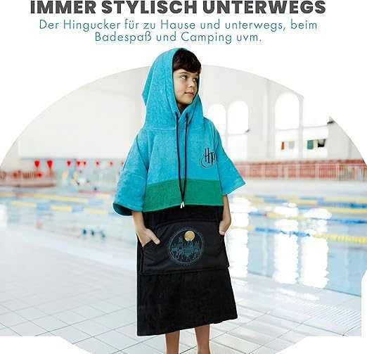 WAVE HAWAII Пончо за баня Harry-Potter M 140-185 см