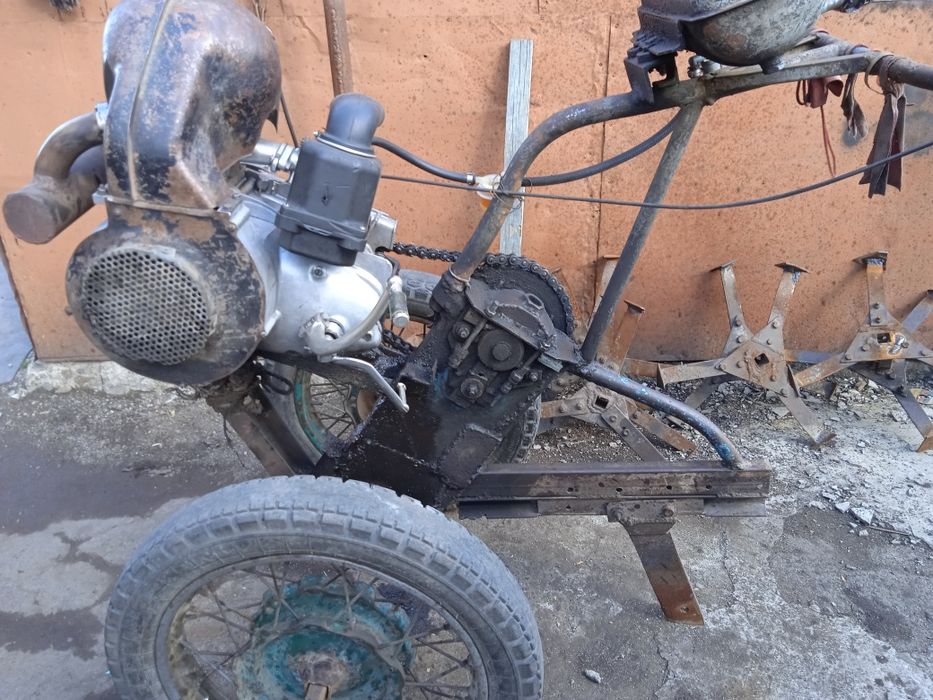 Продам мото плуг самодельный