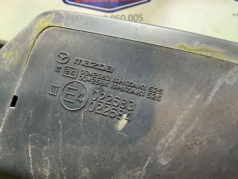 OGLINDA DREAPTA 7 PINI MAZDA 6 SPORT D 2.2 DIESEL 2009 COD OEM 022683 / 022684 / HATCHBACK 2007-2012