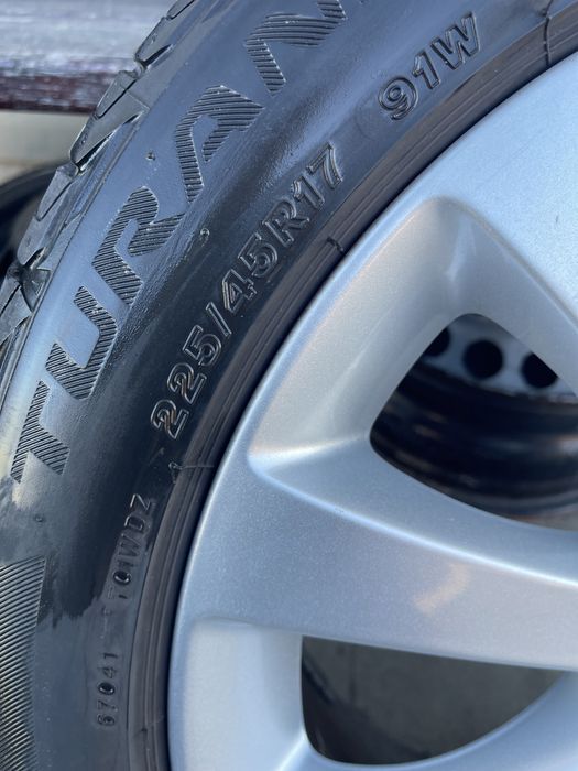 Roti / Jante 5x110 R17 Opel Meriva Astra G, H , ZAFIRA 225/45R17 Vara