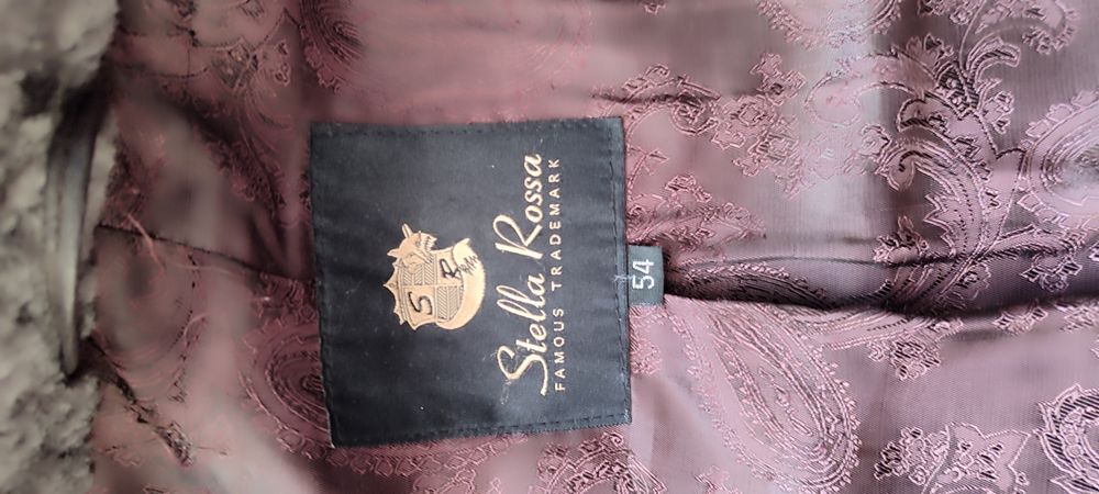 Шуба натуральная мутон