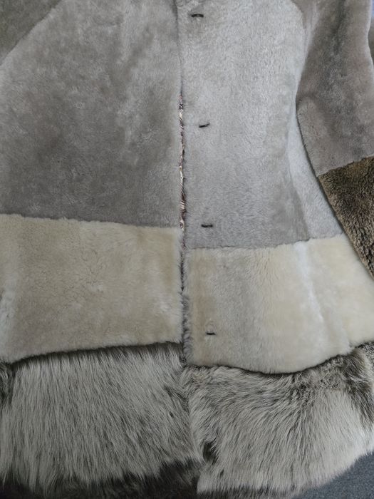 Шуба Kanishka натуральный мех овчина б.у