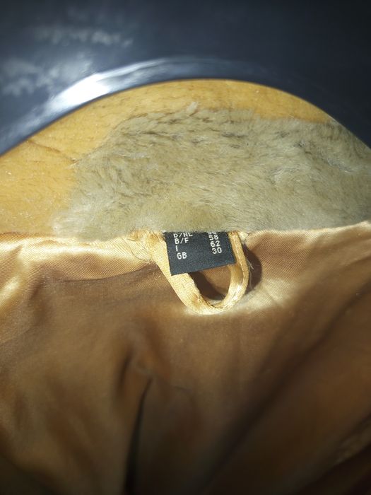 Haină de blană de vulpe argintie