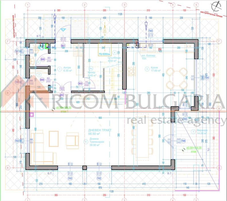 Къща в Варна-м-т Боровец - юг площ 200