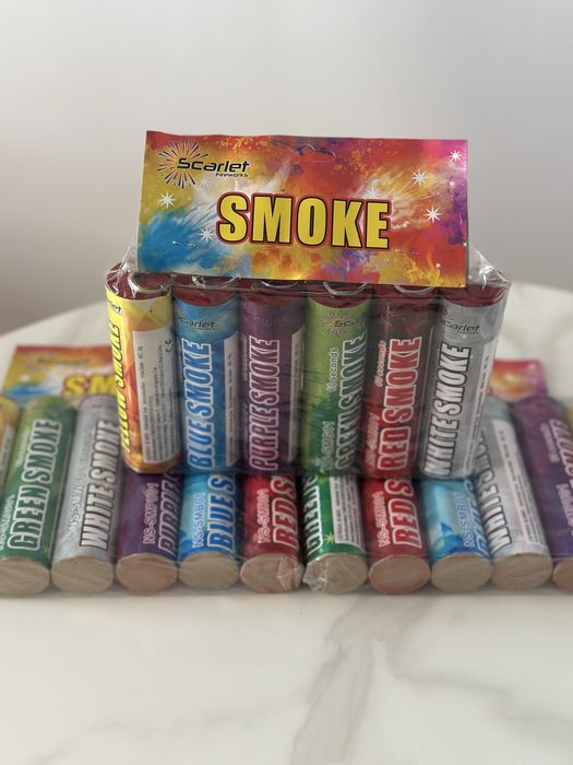 Fumigene colorate torte sedinte foto