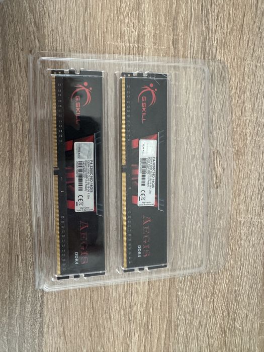 G.SKILL Aegis 16GB (2x8GB) DDR4 3200MHz F4-3200C16D-16GIS
