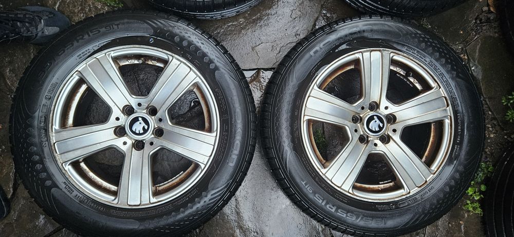 5/112/15 skoda octavia ал.джанти с летни гуми