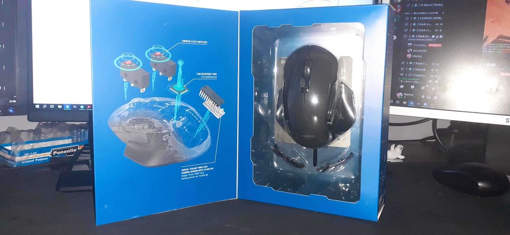 Mouse Wireless HAMA uRage Reaper 1000- CLICK DREAPTA PARTIAL DEFECT