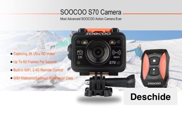 Ceas telecomanda action camera