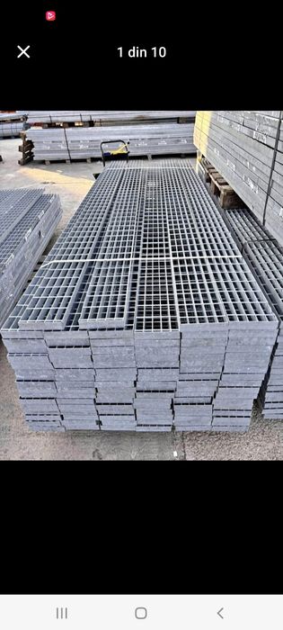 Gratare metalice galvanizate diferite dimensiuni debitam la dimensiune