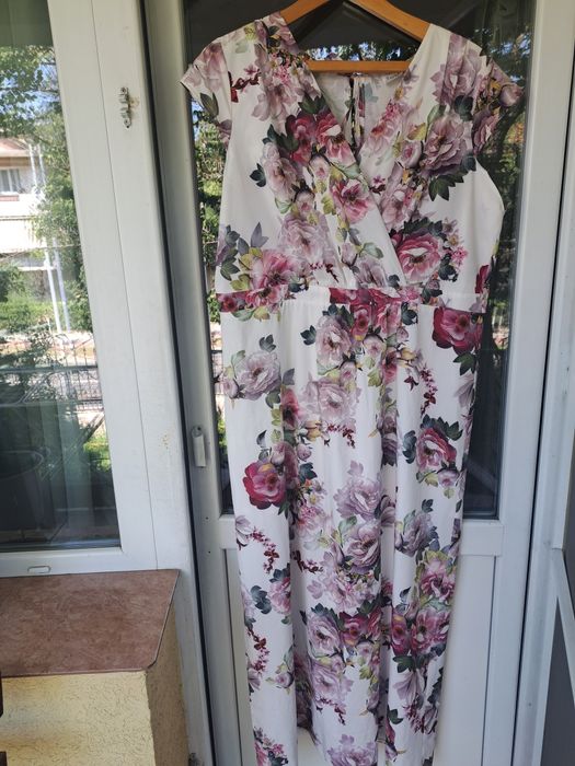 Superbă rochie damă lungă florală,  Elegante (48/50)