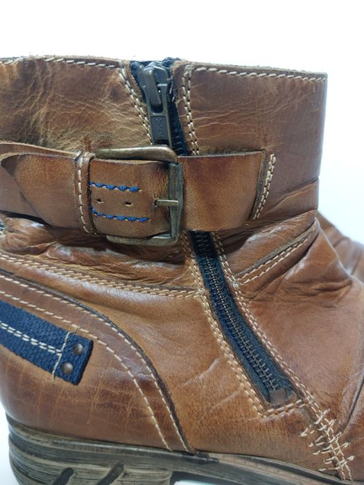 Ghete Bugatti piele maro