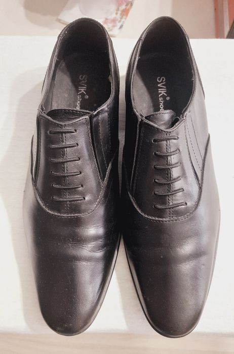 Обувки от естествена кожа спортно елегантни чисто нови с кутия