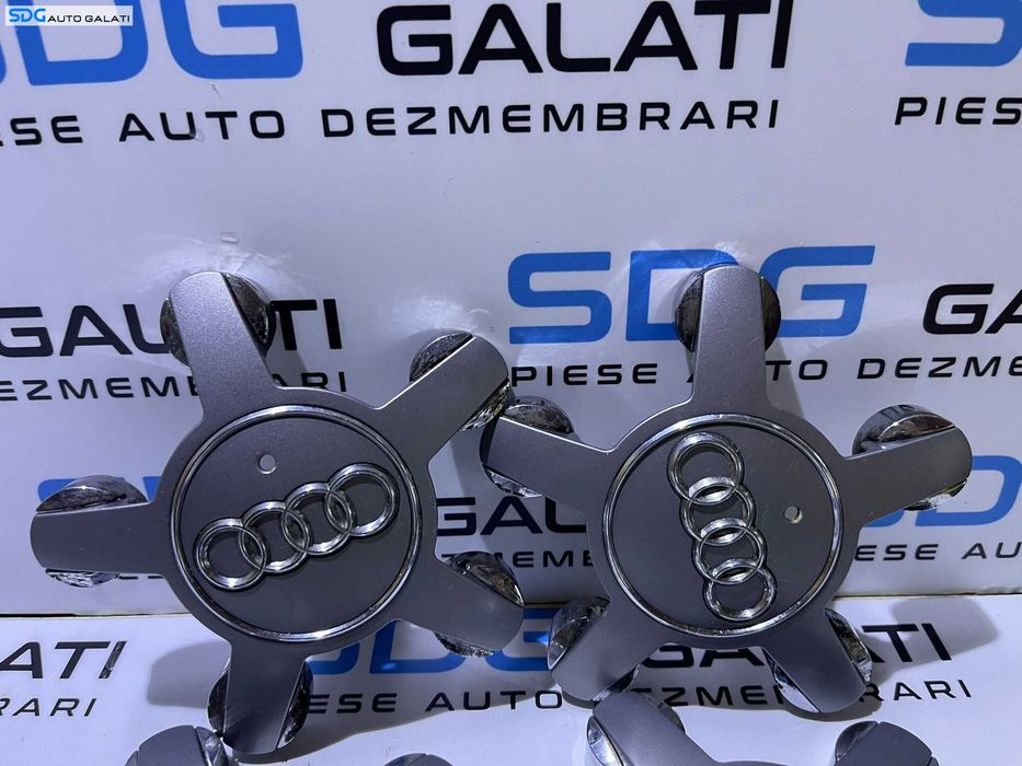 Set 4 Capace Ornamente Jante Roti Audi A3 8V 2013 - 2020 Cod 4F0601165N [AV1608]