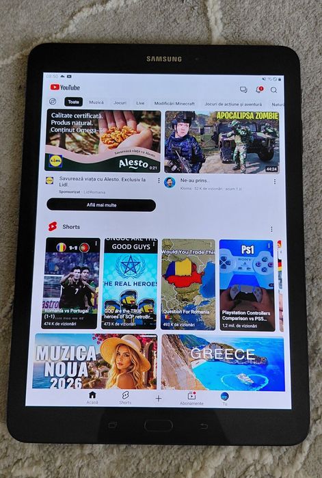 Tableta Samsung Tab S3 SM T585 9,7" 4GB 32GB stocare LTE