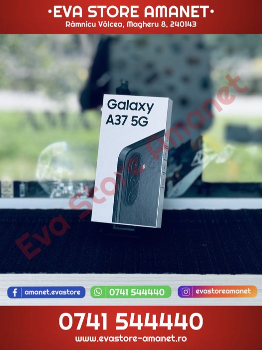SAMSUNG Galaxy A37 5G Awesome Charcoal 128GB 6GB RAM Dual SIM