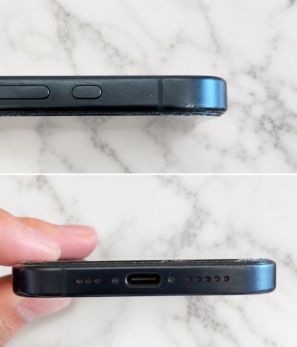iphone 15 pro blue titanium