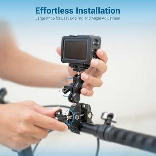 Щипка JJC с magic arm за телефон, камера и екшън камера GoPro Insta360