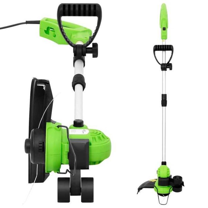 Trimmer gazon vidaXL Metal 29 cm Green Gradina Garden Makita Robot Electric Grass Mobexpert Kika IKEA Brico Depot Dedeman Leroy Merlin Nou Oferta
