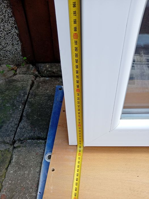 Врата за тераса с рамка и комарник