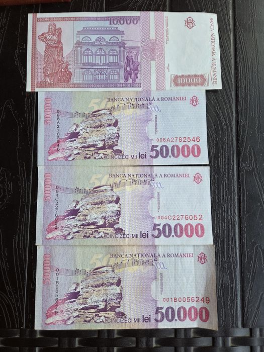 Vând bacnote vechii