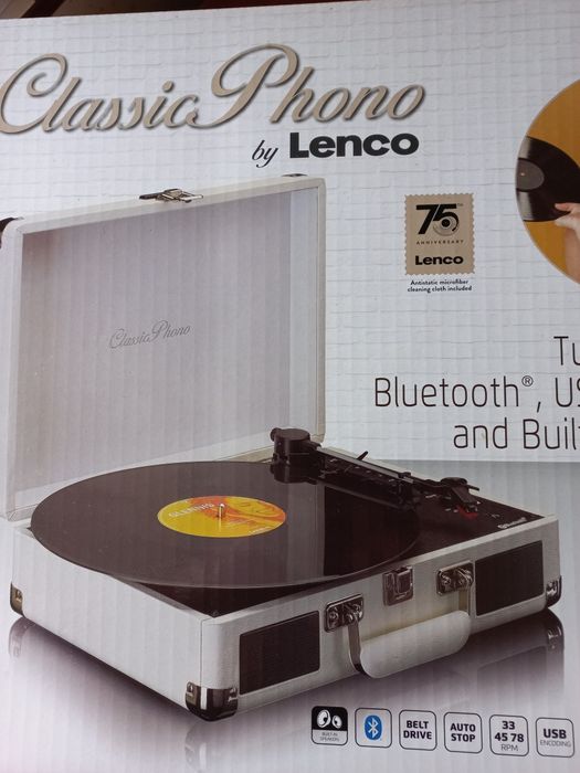 Pick-up Lenco TT-115CR Alb*SIGILAT*NOU*