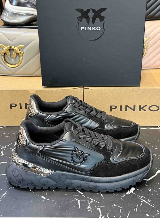 PINKO Z99 BLACK дамски маратонки сникърси 40