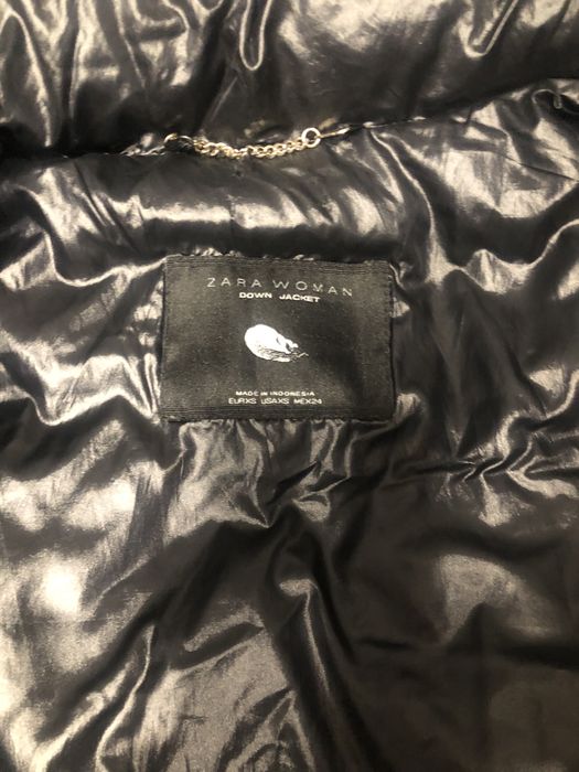 Зимно черно яке- Zara