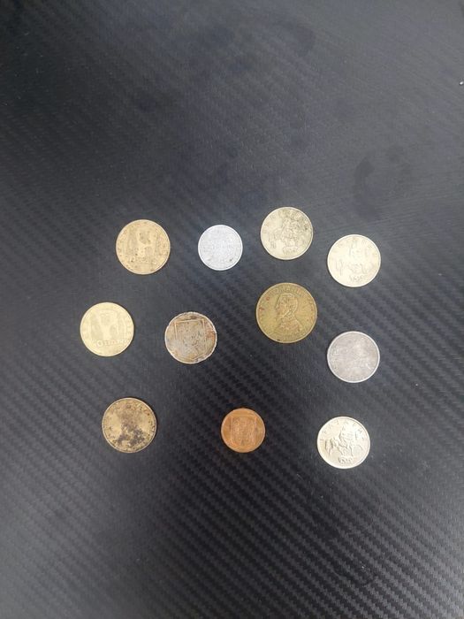 Monede vechi ,50 bani ,10 bani , etc