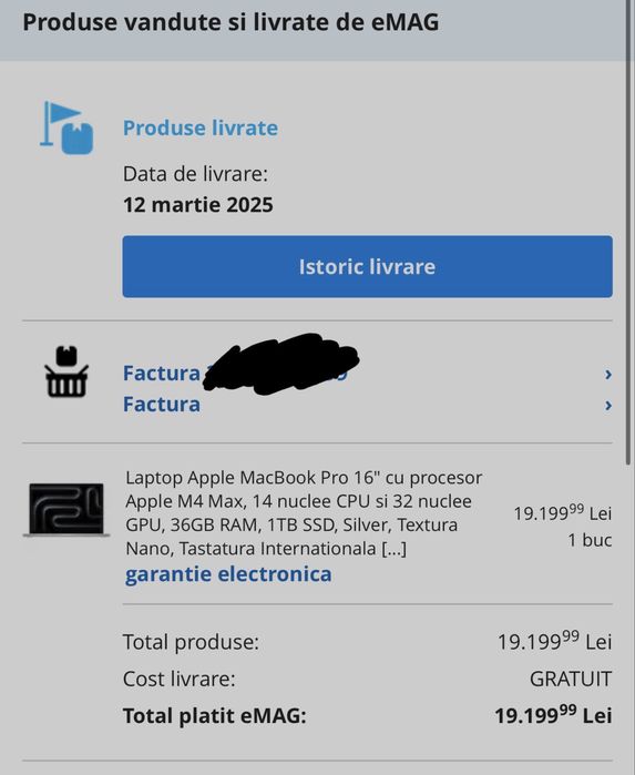 Macbook M4 Max 16’ Nano Screen