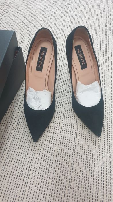 Pantofi Musette negri