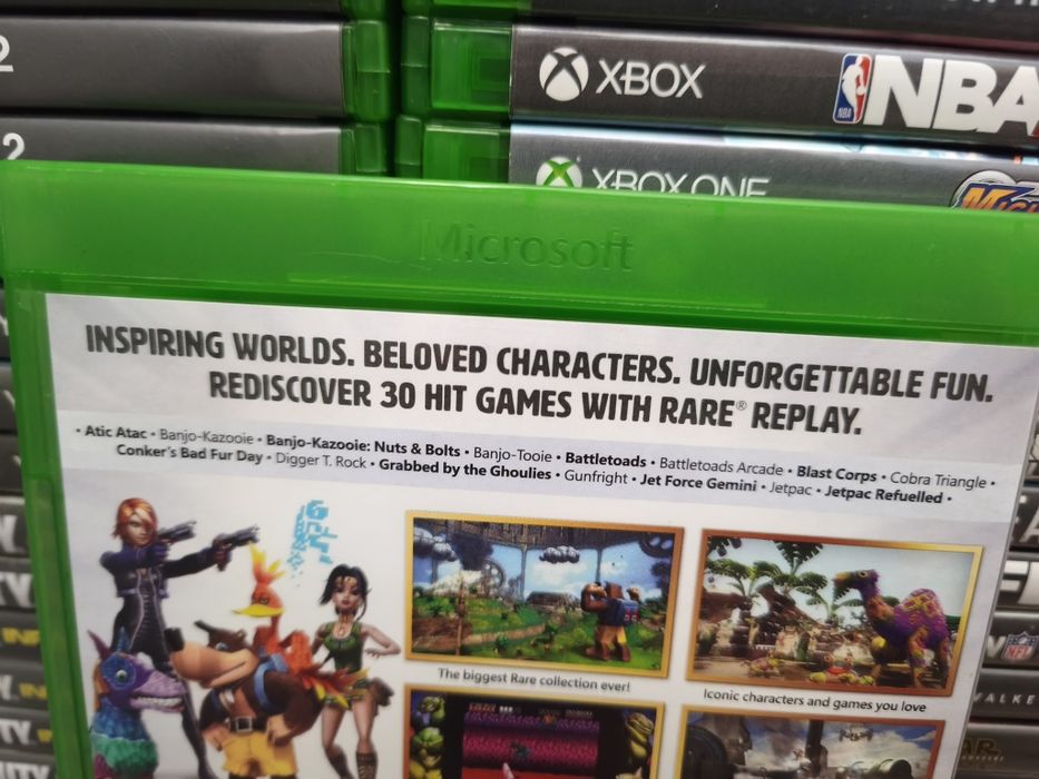 Joc/jocuri  copii Rare Replay One Epic Collection Xbox One contine 30 joculete din anii  1983-2008