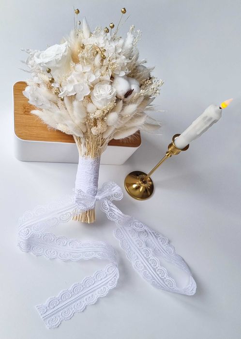 Buchet mireasă și nașă elegant – pentru nuntă
