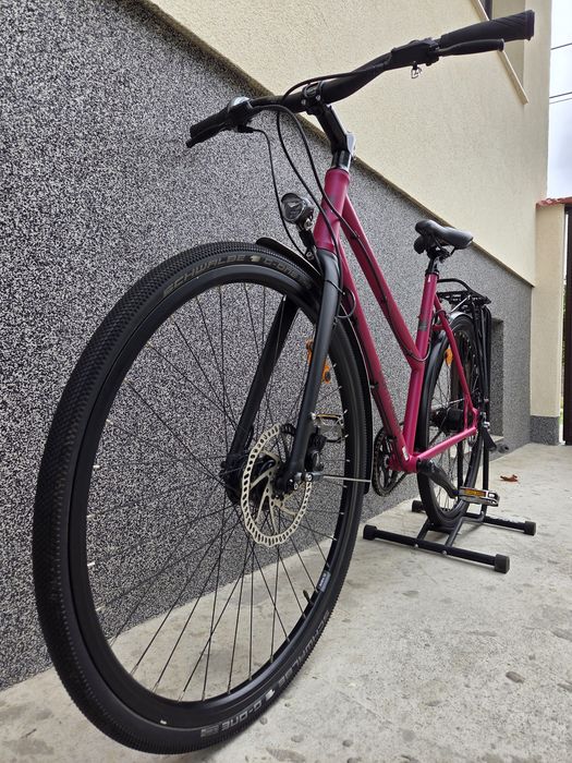 Страхотен градски велосипед Contura Fe 10 - 8 скорости, вътрешни ТОП!