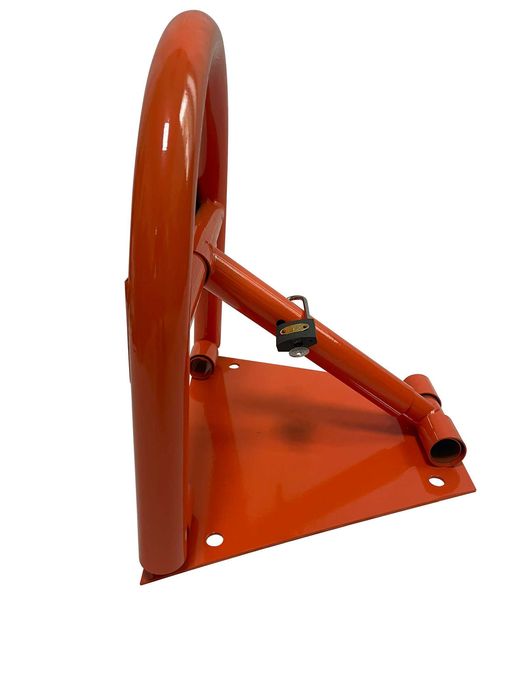 Паркинг скоба ф40 за ограничаване на паркирането,заключва се с катинар