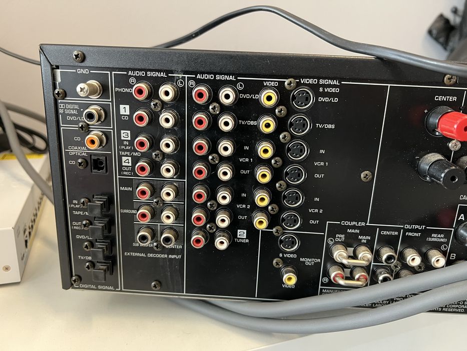 Yamaha DSP-A2 5х100W при 0.02% усилвател, дистанционно, отличен