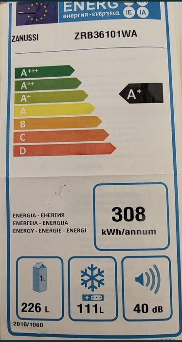 Combina frigorifica Zanussi